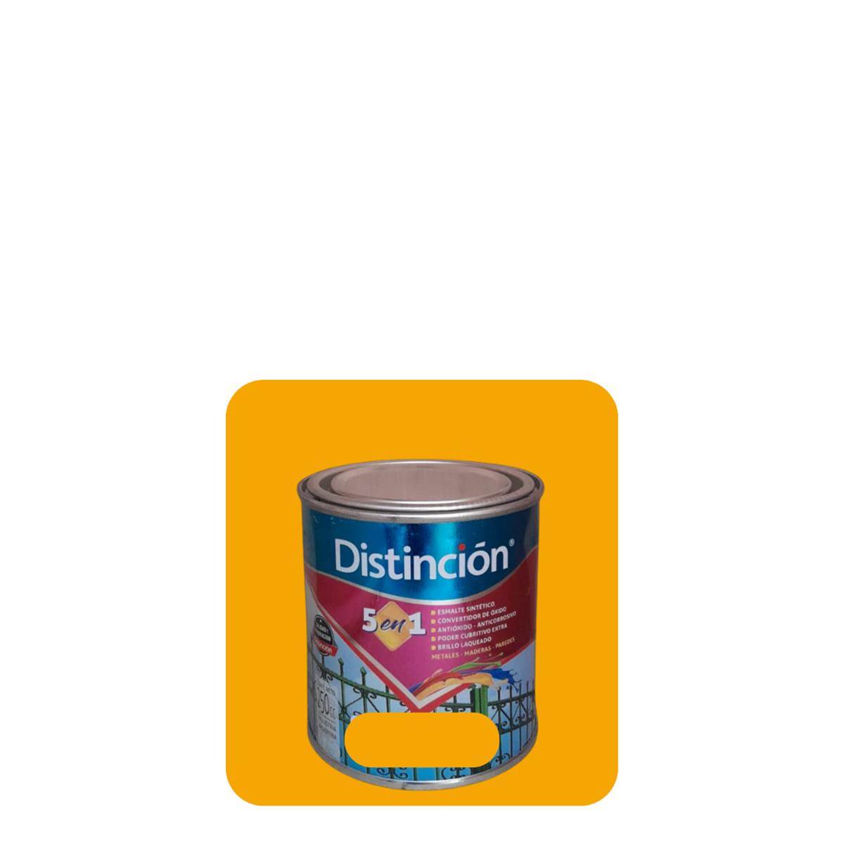 129f9354-870d-40ff-803f-95dafbdb7adf Esmalte Distincion Amarillo medio Brillante 250cc - Imagen 1