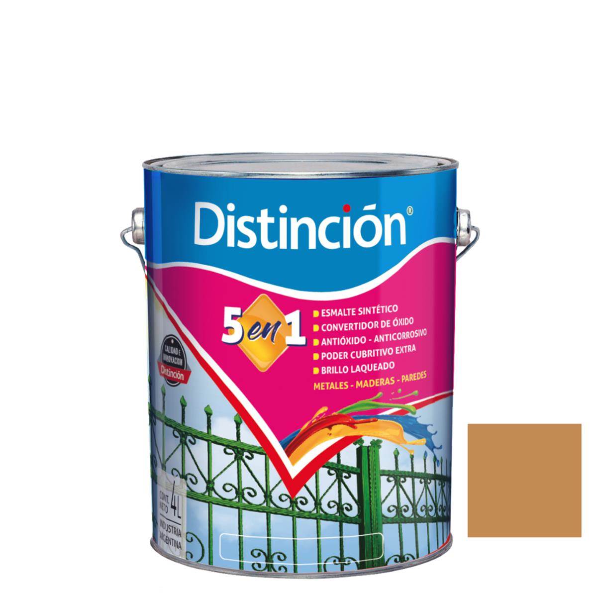 1f690c14-f5c8-4b67-a126-6e911bcacad7 Esmalte Distincion Beige Brillante 4lts - Imagen 1