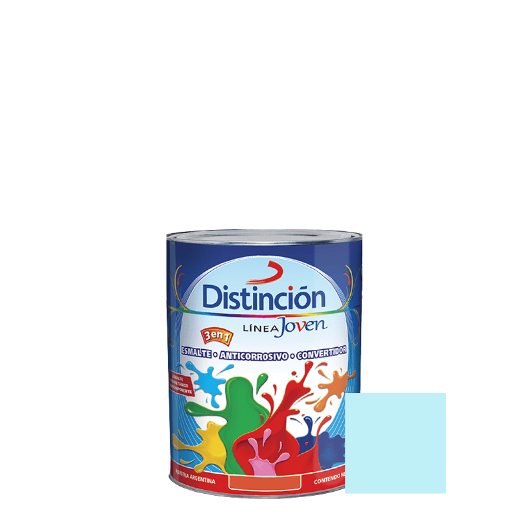 229f0840-0691-4463-8eae-d7e9b4487e4b Esmalte Distincion L Joven Celeste bebe 1lt - Imagen 1