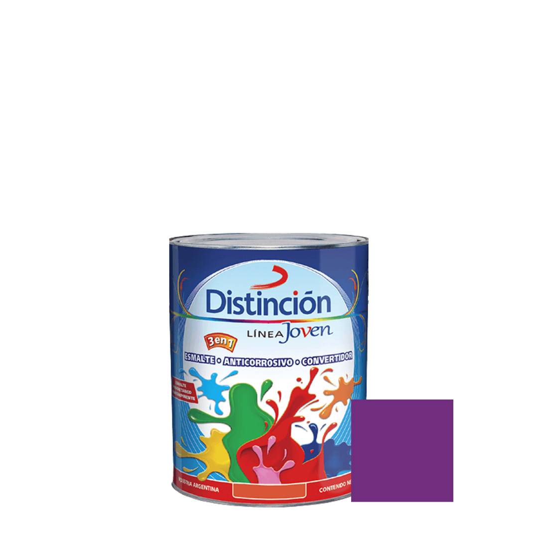 390bf443-b701-48bd-b486-58cd64293457 Esmalte Distincion L Joven Purpura Dist 1lt - Imagen 1