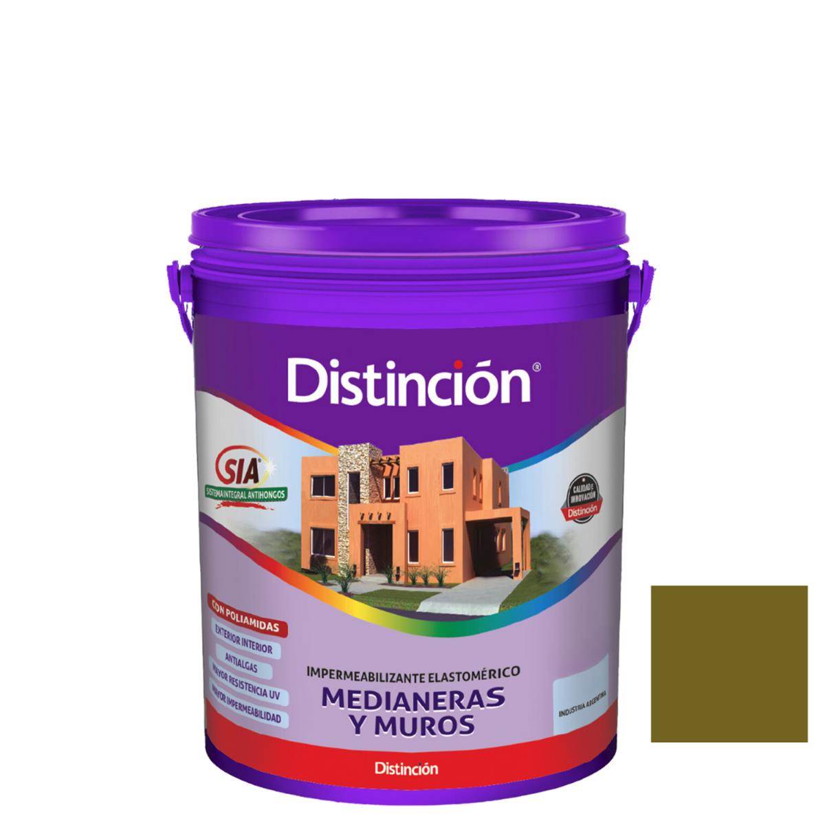 5a378918-1f2b-42d9-8b02-4b3db3f962cc Membrana Medianeras y Muros Gris Cemento DISTINCION 4lt - Imagen 1