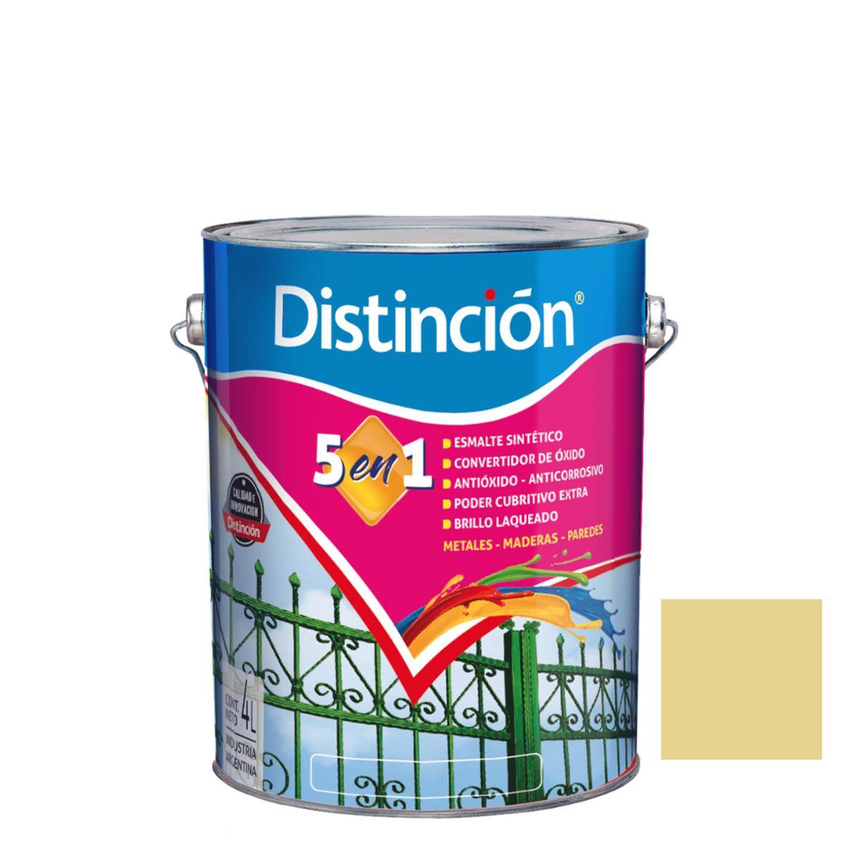 71532151-3078-4f28-a626-776928bb8dd6 Esmalte Distincion Marfil Champagne Brillante 4lts - Imagen 1