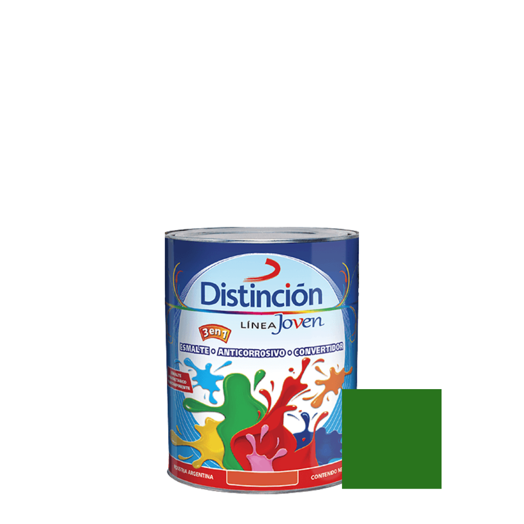 7829c873-94c0-4b2d-90e4-ec25c605c8cf Esmalte Distincion L Joven Verde Electrico 1lt - Imagen 1