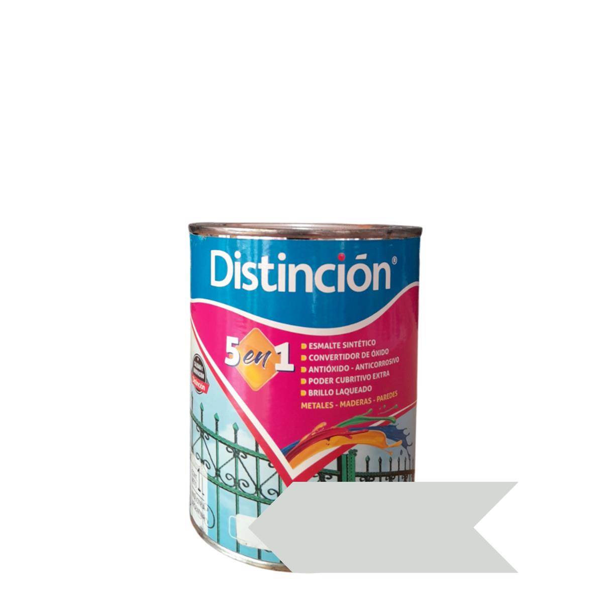 815e7251-0f7a-40ed-a2a1-62bac50e4026 Esmalte Distincion Gris Hielo Brillante 1lt - Imagen 1