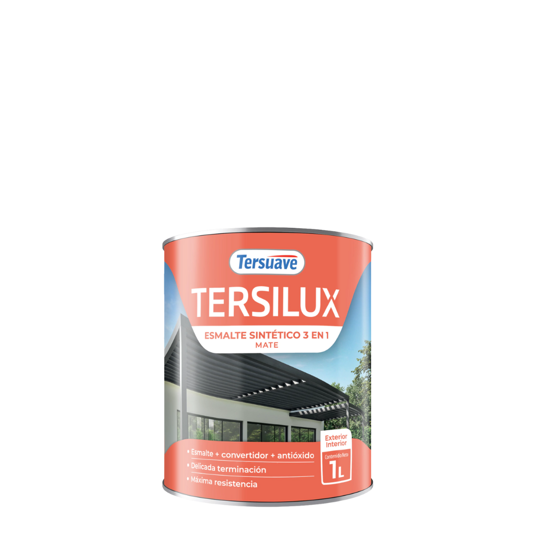 9b388309-5692-433b-899d-98a2343f2d42 Esmalte TERSILUX blanco mate 1lt - Imagen 1