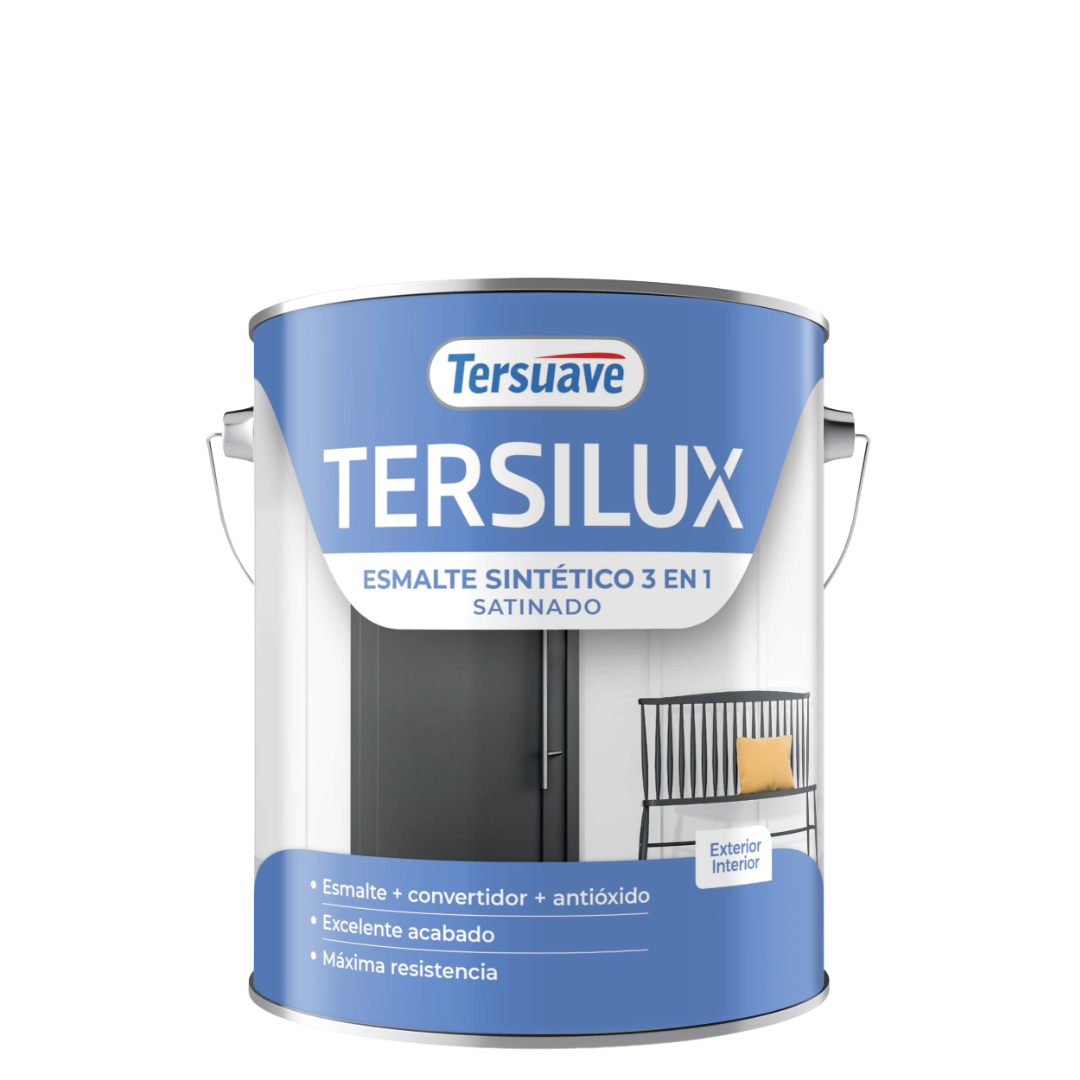e5c2e204-dfe4-4d06-9348-919aaa613bc6 Esmalte TERSILUX blanco satinado 4lts - Imagen 1