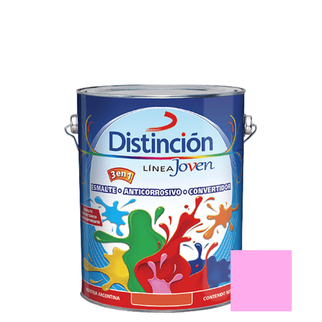 fe1b06e3-795f-4f43-89dc-c9f86d595d25 Esmalte Distincion L Joven Rosa bebe 4lts - Imagen 1