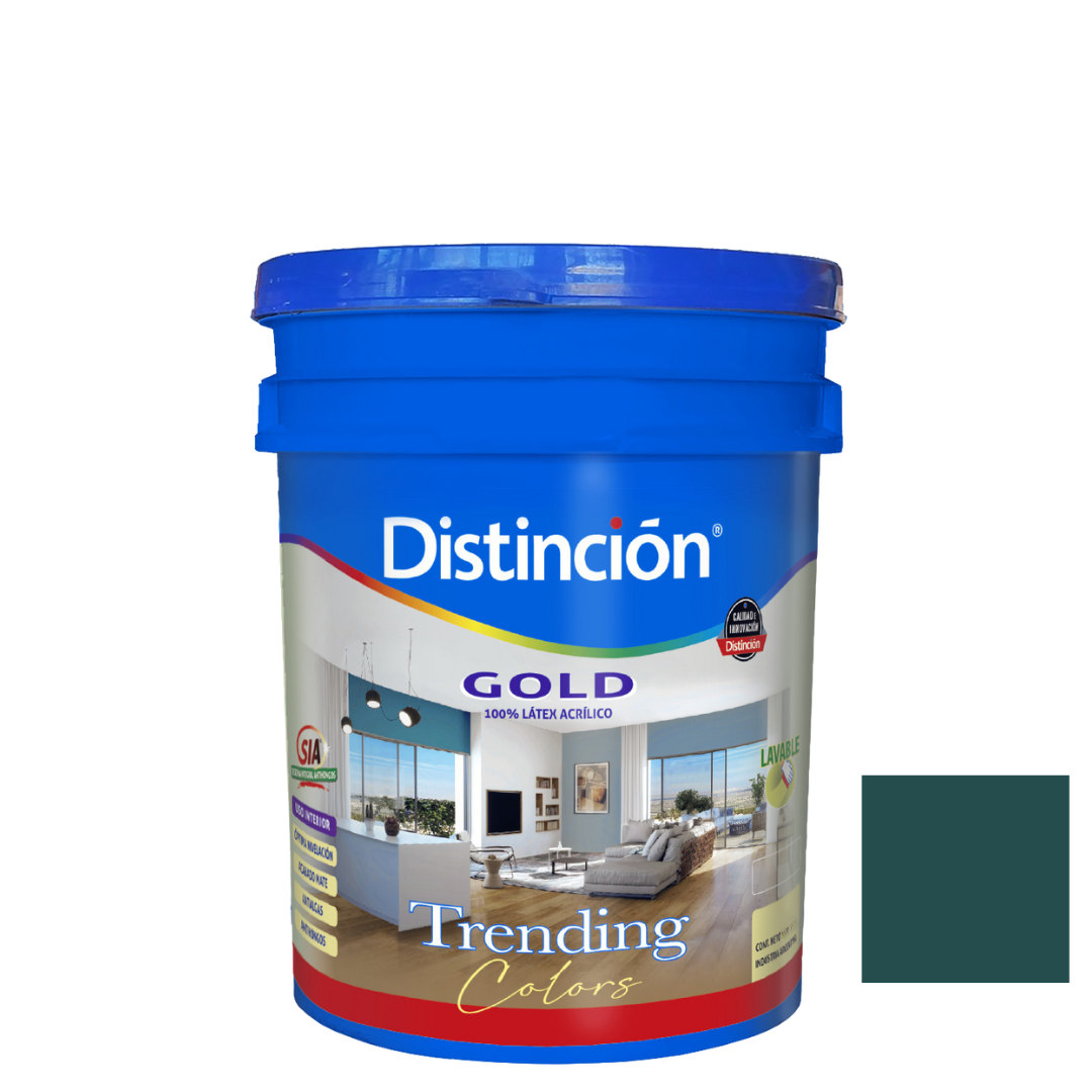 53a10352-165a-4061-af45-0814aca1422b Latex Distincion Gold Trending int Antigua 4lt - Imagen 1