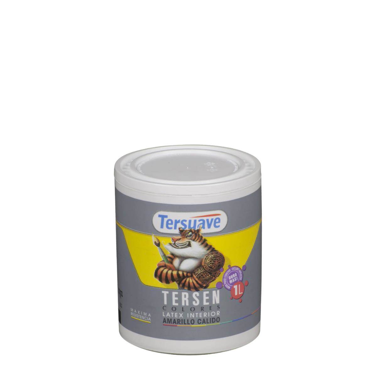 535e5e7b-0c43-4c06-b7ea-4c2681d382f5 Latex int Tersen Amarillo calido 1lt - Imagen 1