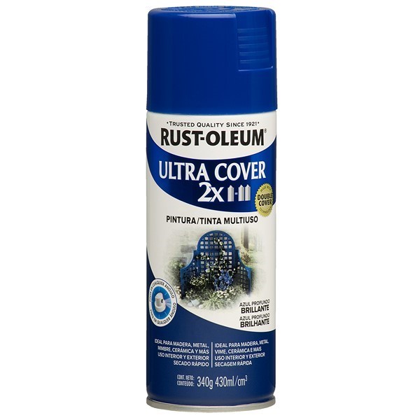 KONICA MINOLTA DIGITAL CAMERA Aerosol Rust oleum ultracover azul brill - Imagen 1