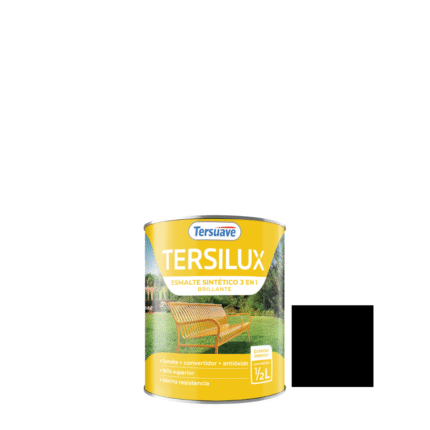 Esmalte Tersilux Negro Brillante 500Cc