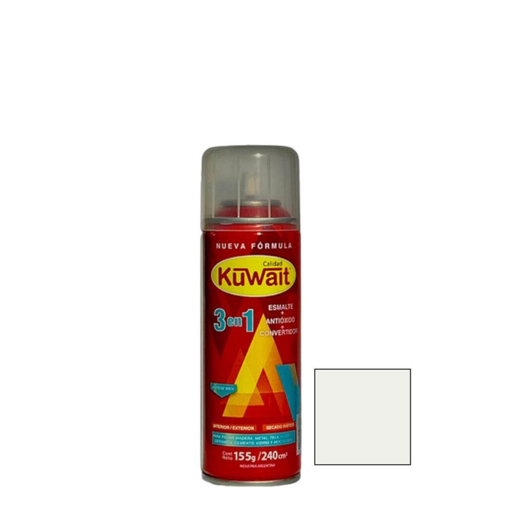 Aerosol Kuwait Efecto Tiza Blanco 240Cc