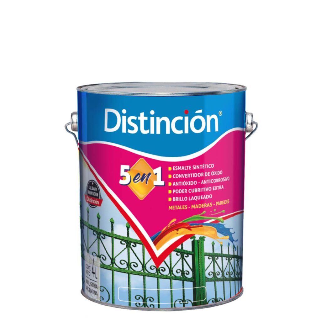 Esmalte Distincion Blanco Satinado 4Lts