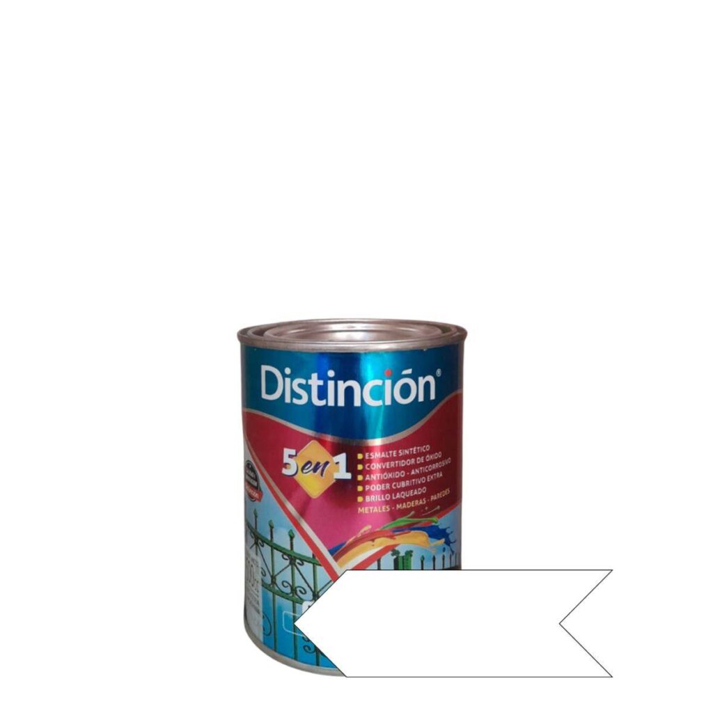 Esmalte Distincion Blanco Satinado 500Cc