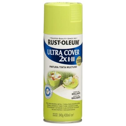 Aerosol Rust Oleum Ultracover Verde Lima Brill