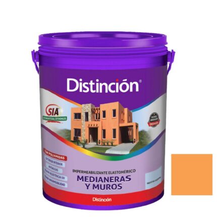 Membrana Medianeras Y Muros Oro Distincion 10Lts
