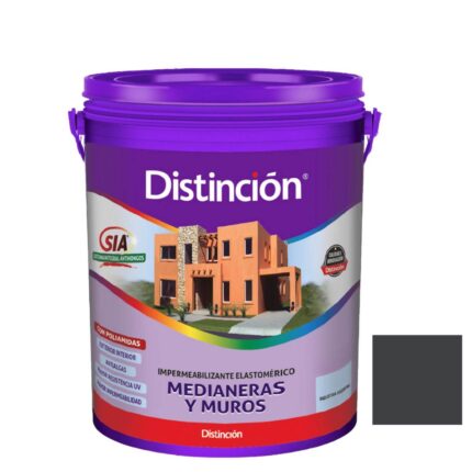 Membrana Medianeras Y Muros Gris Londres Distincion 10Lts