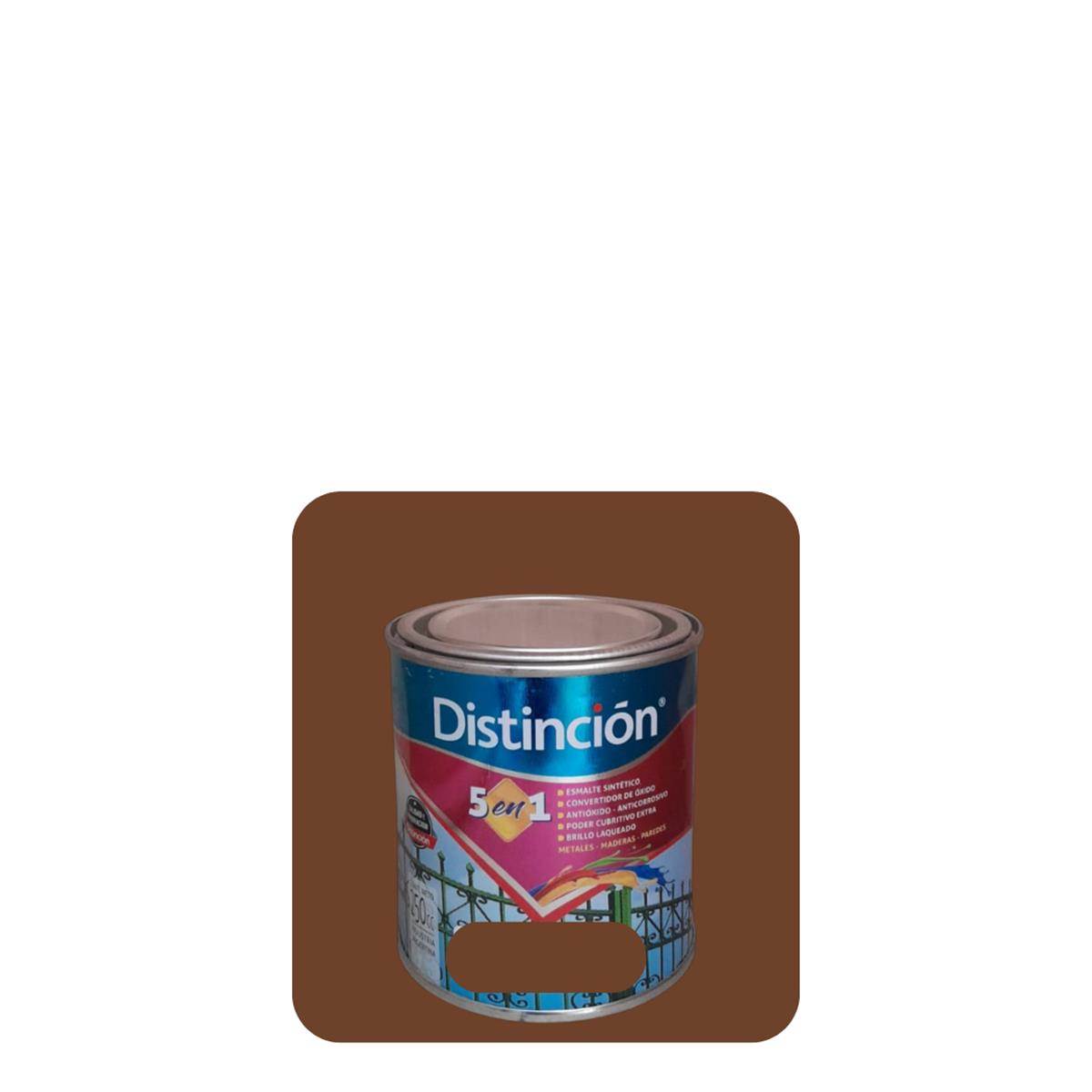 Esmalte Distincion Marron Brillante 250cc