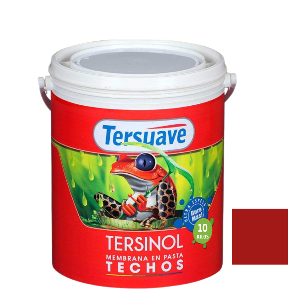 Membrana Tersinol Techos Rojo Teja 10Kg