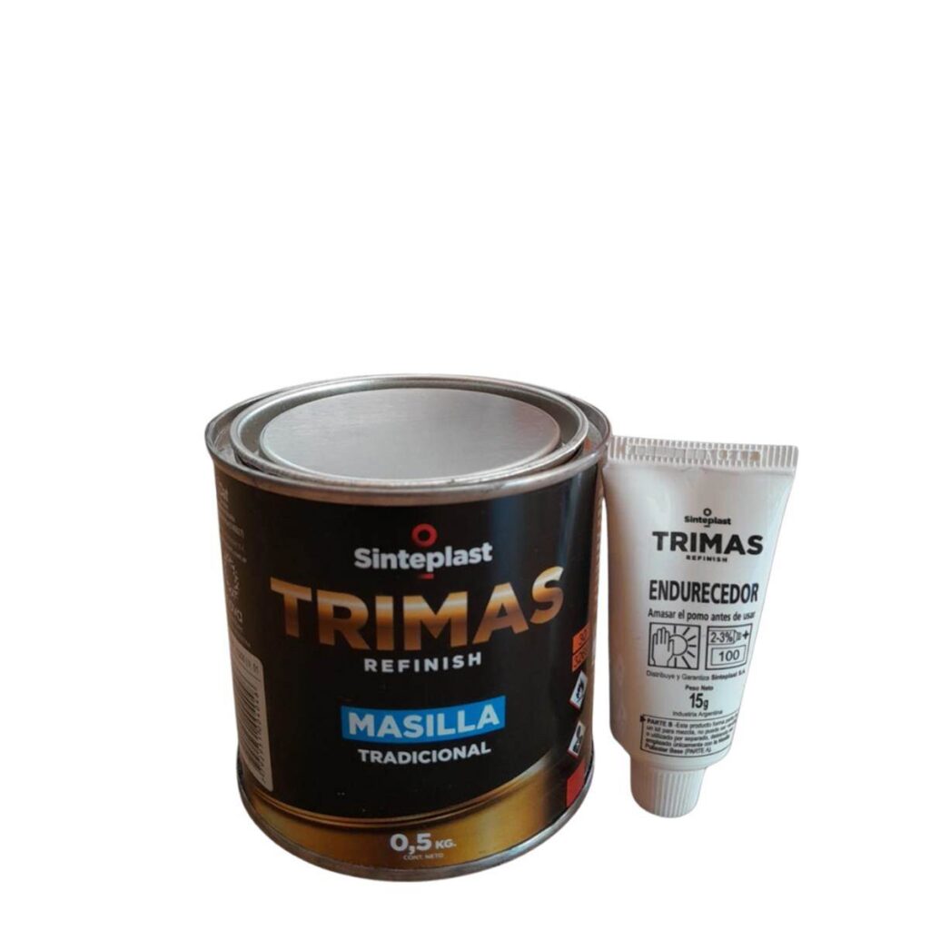 Masilla Plastica Tradicional Trimas 500Grs