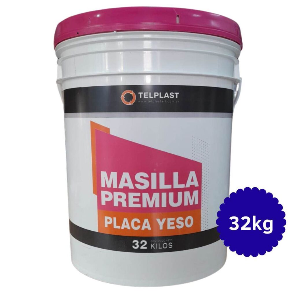 Masilla Placa De Yeso Telplast 32Kgs