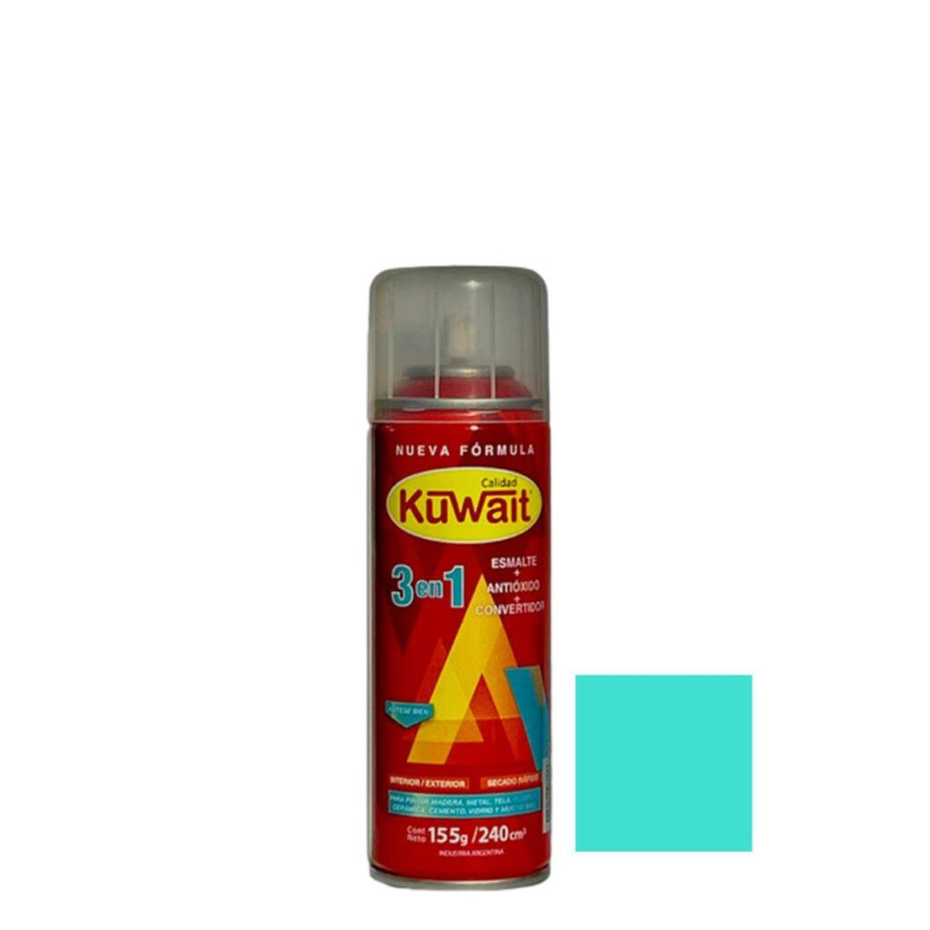 Aerosol Kuwait Turquesa Brillante 240Cc