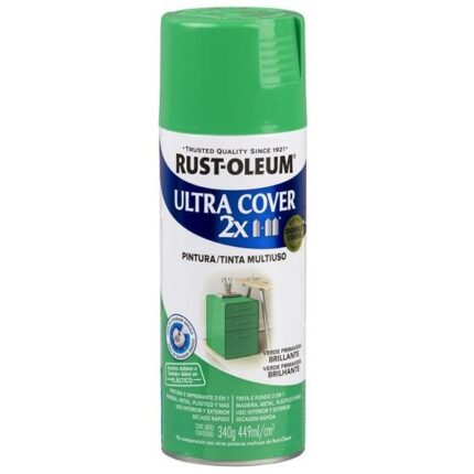 Aerosol Rust Oleum Ultracover Verde Primavera Brill