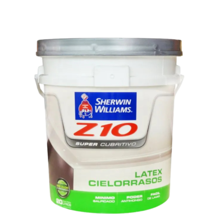 Latex Sherwin Williams Z10 Cielorrasos 10Lt