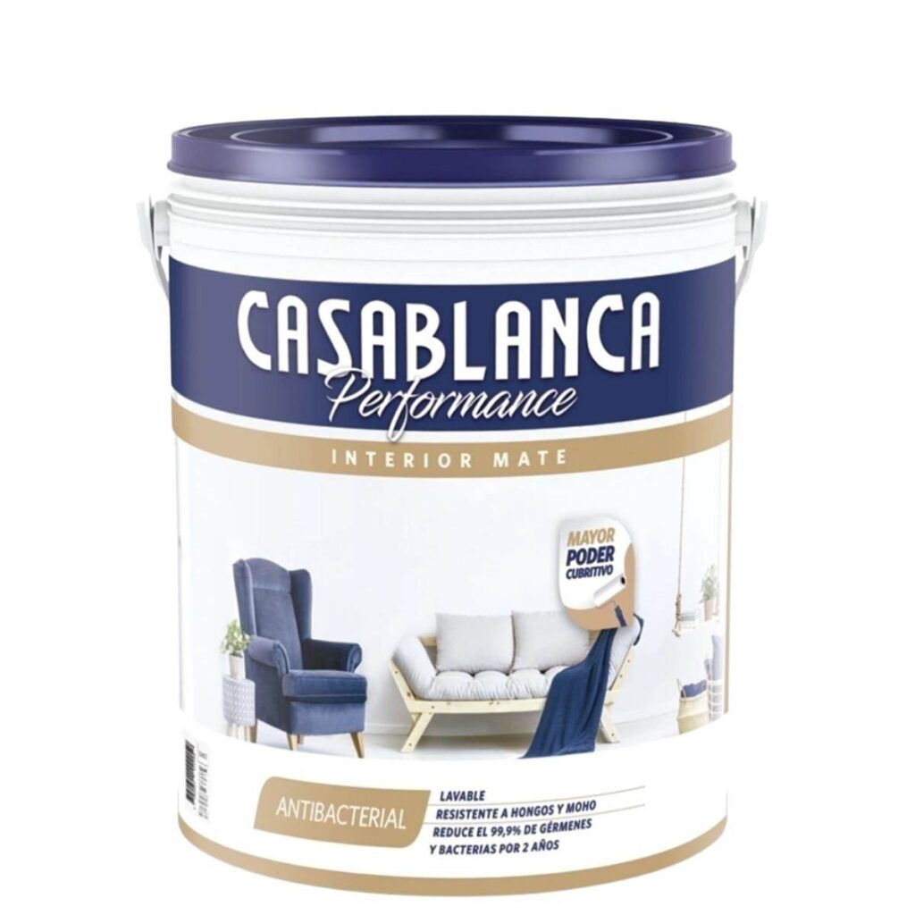 Latex Casablanca Performance Mate Blanco 10Lt