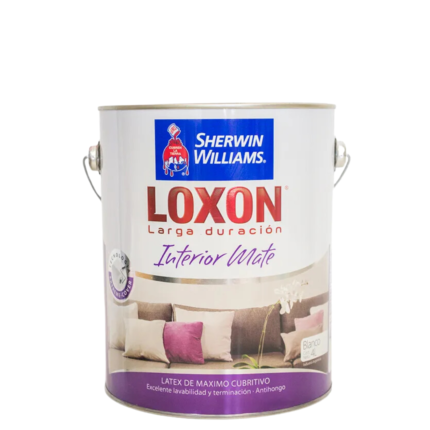 Latex Sherwin Williams Loxon Interior Mate 4Lt