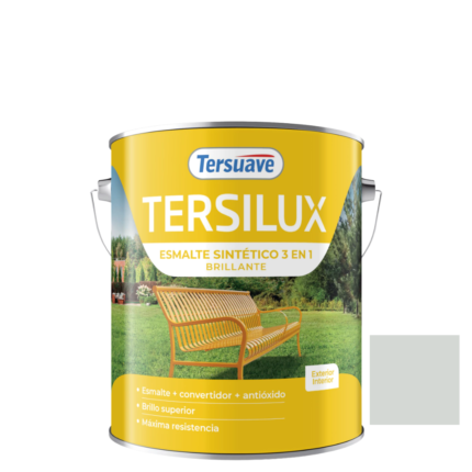 Esmalte Tersilux Gris Hielo Brillante 4Lts