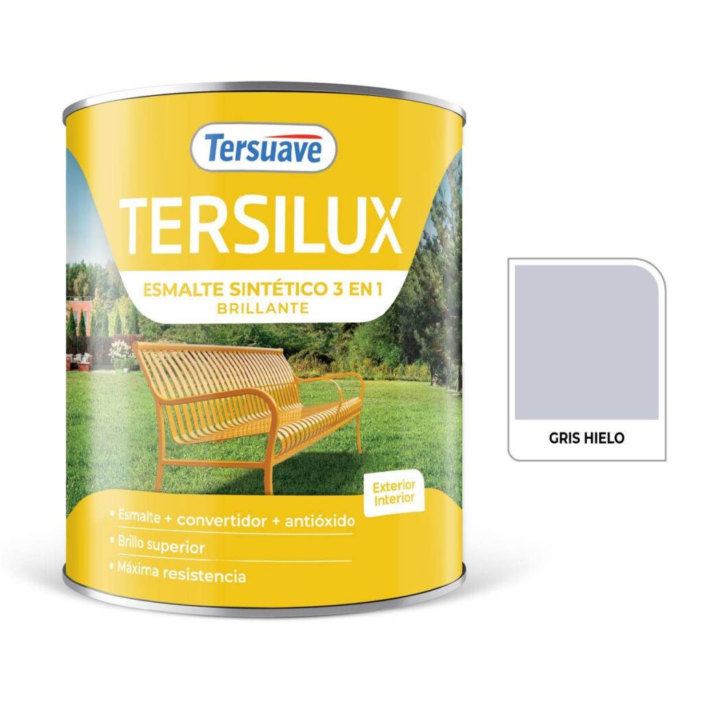 Esmalte Tersilux Gris Hielo Brillante 1Lt