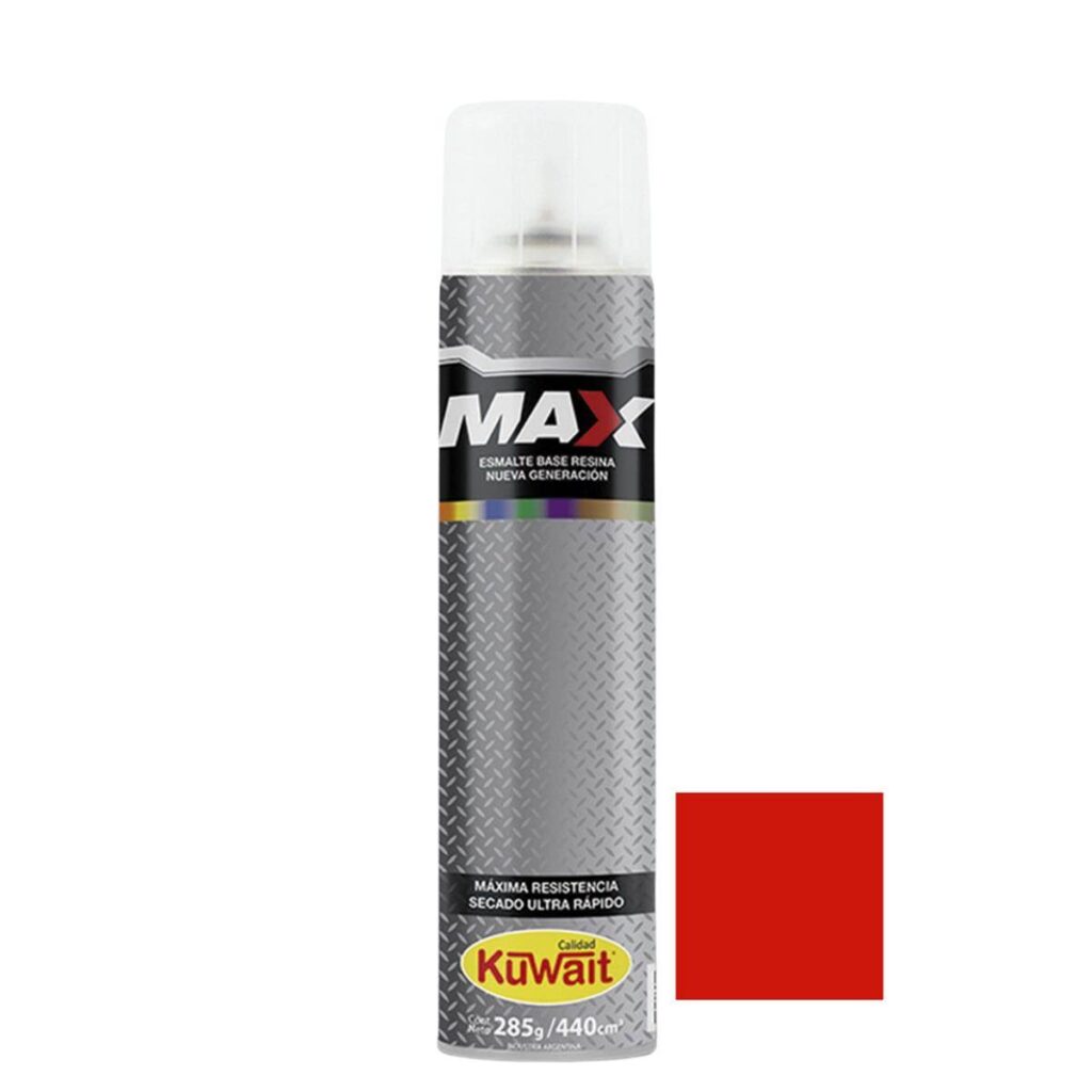 Aerosol Max Rojo Señales Ral 3001 440Cc