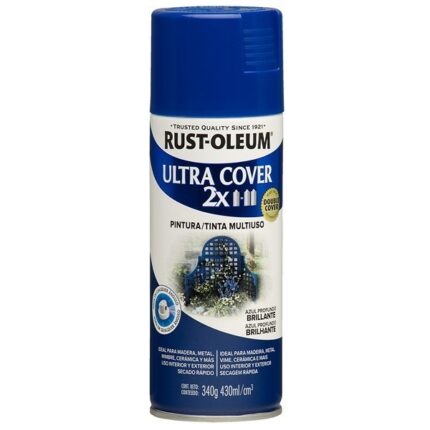 Aerosol Rust Oleum Ultracover Azul Brill