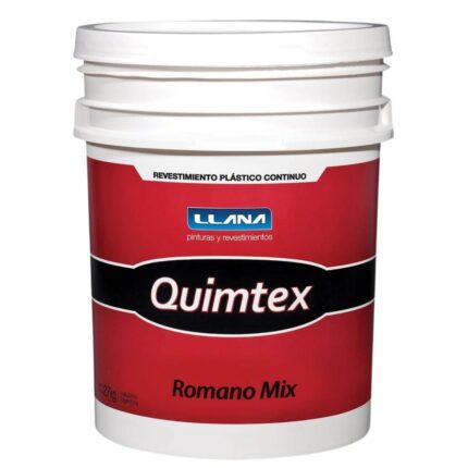 Revestimiento Quimtex Romano Mix Blanco 27Kg