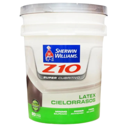 Latex Sherwin Williams Z10 Cielorrasos 20Lt