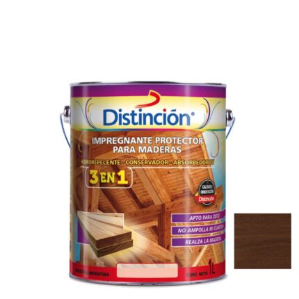 Impregnante Distincion Nogal Brillante 4Lts