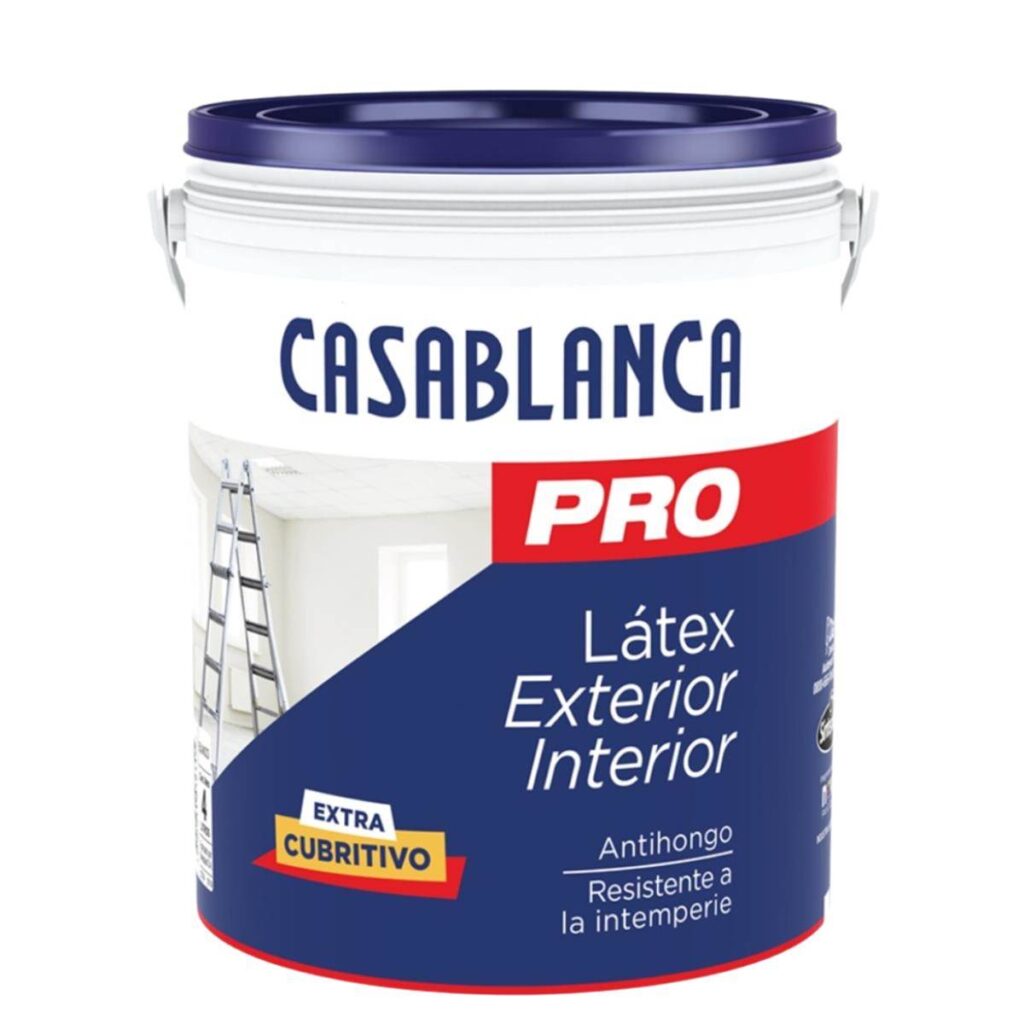 Latex Casablanca Pro Interior Exterior 10Lt