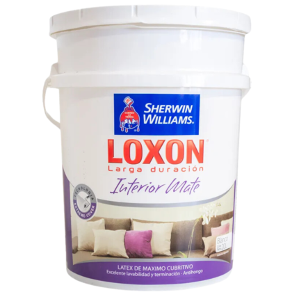 Latex Sherwin Williams Loxon Interior Mate 20Lt