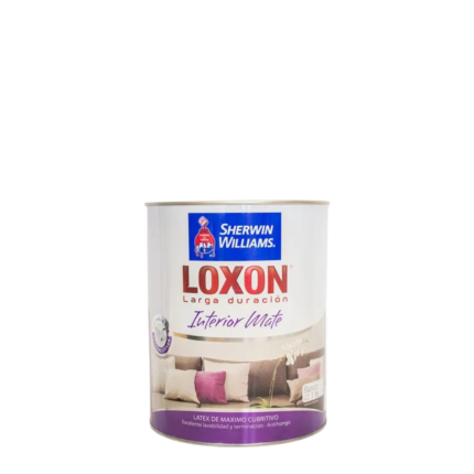 Latex Sherwin Williams Loxon Interior Mate 1Lt