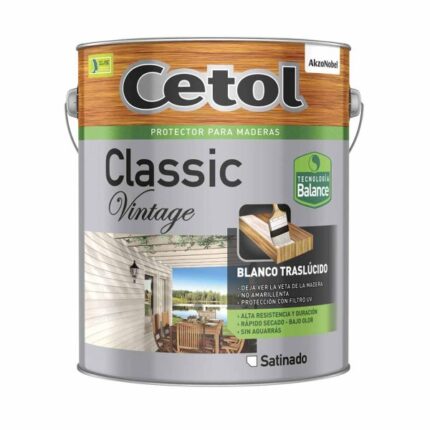 Impregnante Cetol Classic Balance Vintage Satinado 1Lt