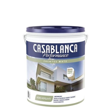 Latex Casablanca Performance Frentes Hidro Repelente Blanco 4Lt