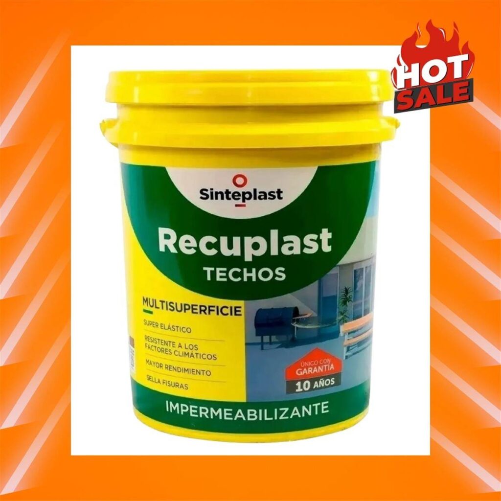 Membrana Recuplast Techos Blanco 20Kg Promo