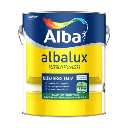 Esmalte Alba Albalux Balance Blanco 4Lt
