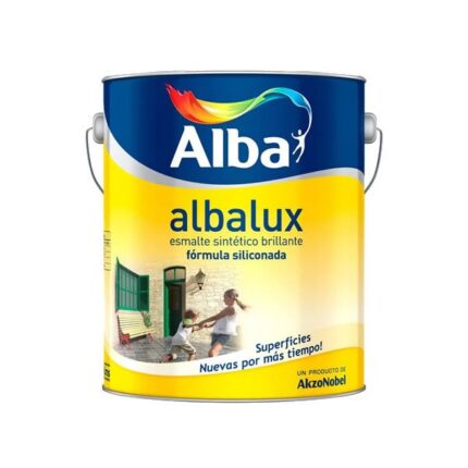 Esmalte Alba Albalux Blanco 1/2Lt