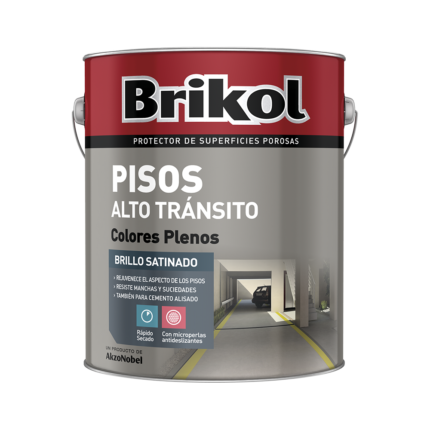 Pisos Brikol Alto Transito Amarillo 1Lt