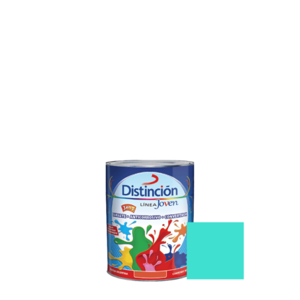 Esmalte Distincion Linea Joven Turquesa Caribe 250Cc
