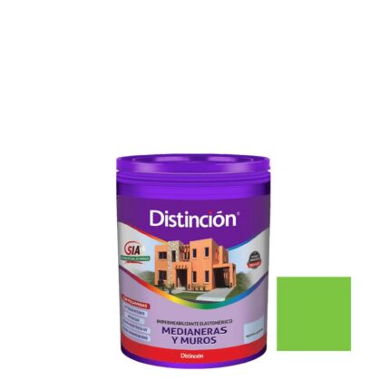 Membrana Medianeras Y Muros Verde Manzana Distincion 1Lt