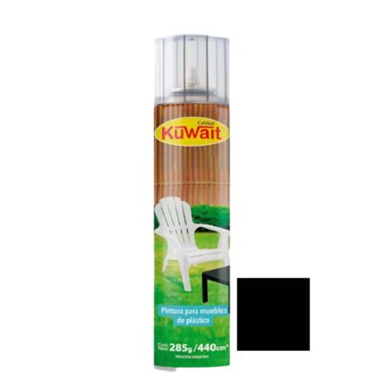 Aerosol Para Plastico Kuwait Negro 440Cc