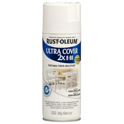 Aerosol Rust Oleum Ultracover Blanco Sat